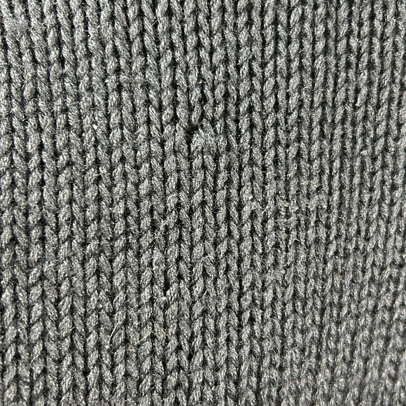 Women's Vintage Boaz Black Cottagecore Floral Oversized Knit Grandma Sweater / L - Picture 10 of 10